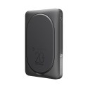 Powerbank zgodny z MagSafe Forcell F-Energy MagStand F10K2 QC3.0 PD 5A 20W 10000 mAh czarny