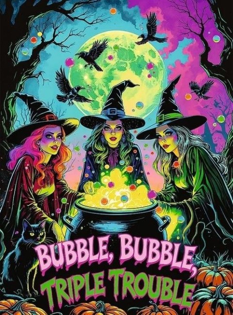 Puzzle 1000 Hall of Horror Czarownice TREFL