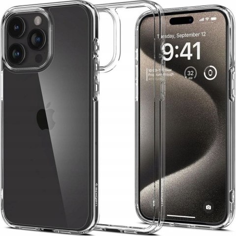 SPIGEN futerał ULTRA HYBRID do IPHONE 16 Pro crystal clear