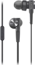 Słuchawki przewodowe douszne Jack 3,5 mm Sony MDR-XB55APB czarne