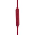 Słuchawki przewodowe douszne USB C JBL Tune 310C czerwone