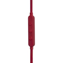Słuchawki przewodowe douszne USB C JBL Tune 310C czerwone