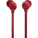 Słuchawki przewodowe douszne USB C JBL Tune 310C czerwone