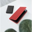 Etui z klapką na Samsung A55 5G Smart Pro Book skórzane bordowe