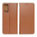 Etui z klapką na Samsung S26 ULTRA Smart Pro Book skórzane brązowe