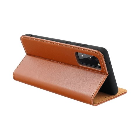 Etui z klapką na Xiaomi Redmi NOTE 15 PRO PLUS 5G Smart Pro Book skórzane brązowe