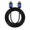 Kabel HDMI 2.0 Blue Star 4K 120Hz - High Speed, HDR, ARC, Ethernet, AWM, 18Gbps 3 m czarny
