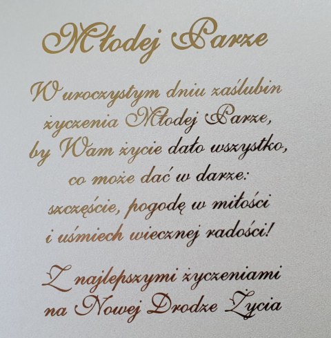 Karoca Ślub + życzenia