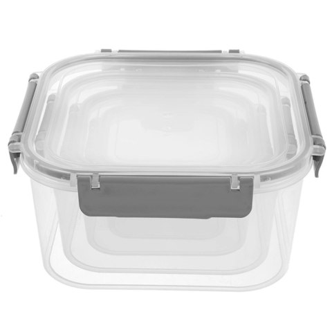 Pojemniki Zestaw 4 szt. Kwadrat Szczelny ORION Zmywarka/Mikrofala 2,9 L