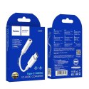 Adapter AUX USB C do Jack 3,5 mm Hoco LS30 biały