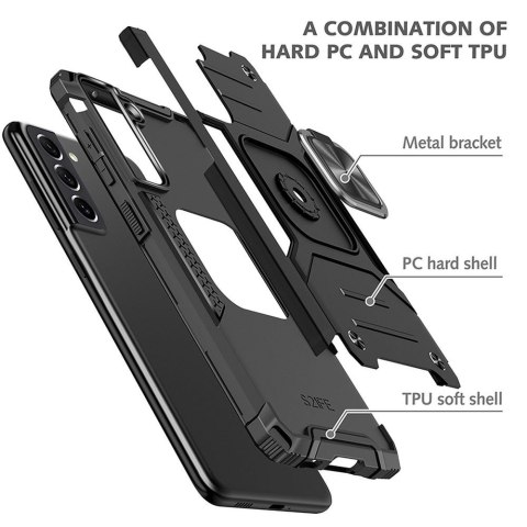 Etui na Samsung A55 5G Nitro czarne