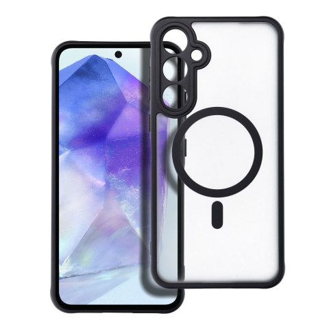 Etui na Samsung A55 Full Matte Mag Cover zgodne z MagSafe czarne
