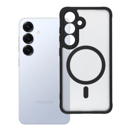 Etui na Samsung S25 Full Matte Mag Cover zgodne z MagSafe czarne