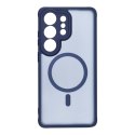 Etui na Samsung S26 ULTRA Full Matte Mag Cover zgodne z MagSafe niebieskie