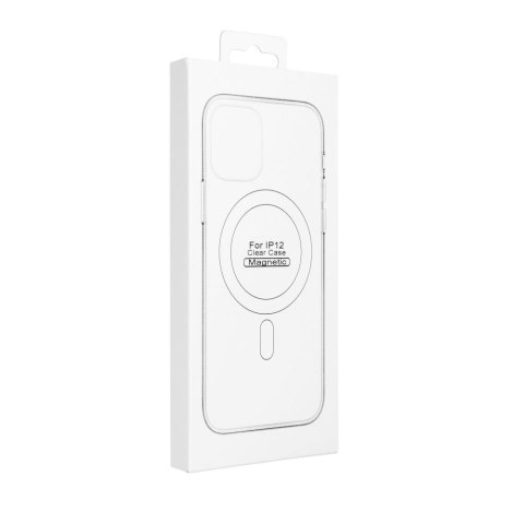 Etui na iPhone 12 Clear Mag Cover (Str / Camera Protection) zgodne z MagSafe transparentne