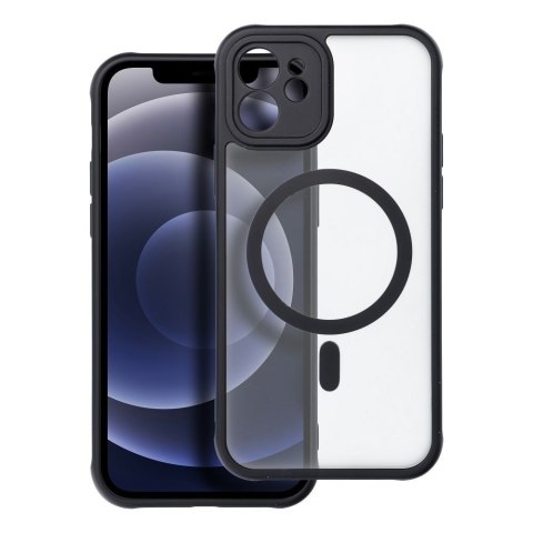 Etui na iPhone 12 Full Matte Mag Cover zgodne z MagSafe czarne