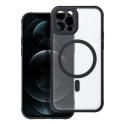 Etui na iPhone 12 PRO Full Matte Mag Cover zgodne z MagSafe czarne