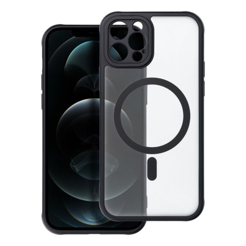 Etui na iPhone 12 PRO Full Matte Mag Cover zgodne z MagSafe czarne