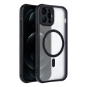 Etui na iPhone 12 PRO Full Matte Mag Cover zgodne z MagSafe czarne