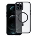 Etui na iPhone 12 PRO MAX Full Matte Mag Cover zgodne z MagSafe czarne