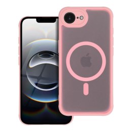 Etui na iPhone 12 PRO MAX Full Matte Mag Cover zgodne z MagSafe jasnoróżowy