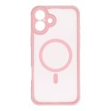 Etui na iPhone 14 PRO MAX Full Matte Mag Cover zgodne z MagSafe jasnoróżowy