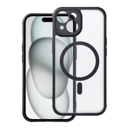 Etui na iPhone 15 Full Matte Mag Cover zgodne z MagSafe czarne