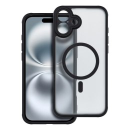 Etui na iPhone 16 PLUS Full Matte Mag Cover zgodne z MagSafe czarne