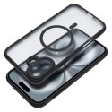 Etui na iPhone 16 PLUS Full Matte Mag Cover zgodne z MagSafe czarne