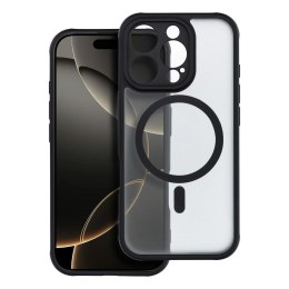 Etui na iPhone 16 PRO Full Matte Mag Cover zgodne z MagSafe czarne
