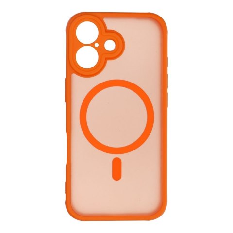 Etui na iPhone 17 Full Matte Mag Cover zgodne z MagSafe pomarańczowe