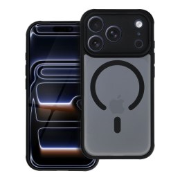 Etui na iPhone 17 PRO Full Matte Mag Cover zgodne z MagSafe czarne