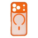 Etui na iPhone 17 PRO Full Matte Mag Cover zgodne z MagSafe pomarańczowe