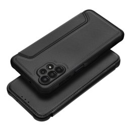 Etui z klapką na Samsung A13 4G Razor Book czarne