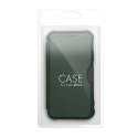 Etui z klapką na Samsung A36 5G Razor Book ciemnozielone