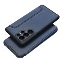 Etui z klapką na Samsung A36 5G Razor Book niebieskie