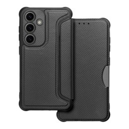 Etui z klapką na Samsung S24 Razor Book czarne