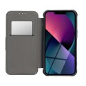 Etui z klapką na iPhone 15 Razor Book czarne