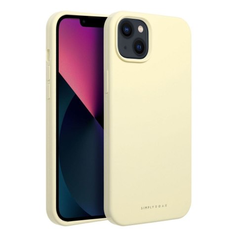 ROAR futerał CLOUD SKIN do IPHONE 13 Jasnożółty