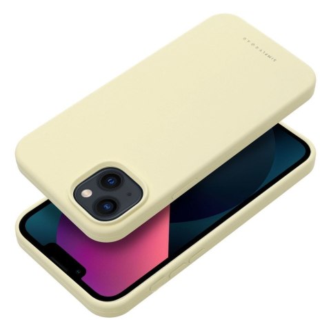 ROAR futerał CLOUD SKIN do IPHONE 13 Jasnożółty