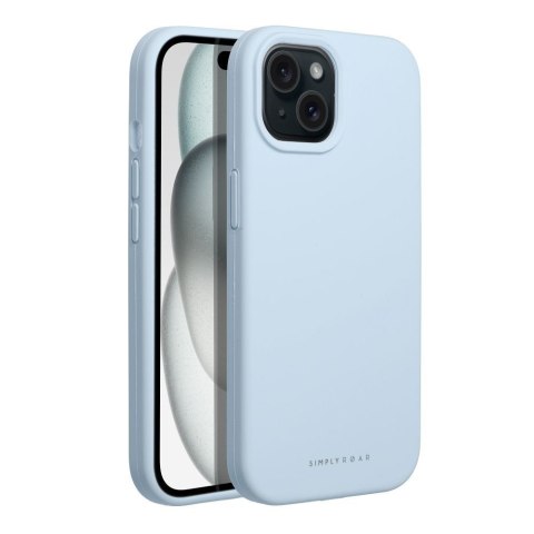 ROAR futerał CLOUD SKIN do IPHONE 15 Jasnoniebieski