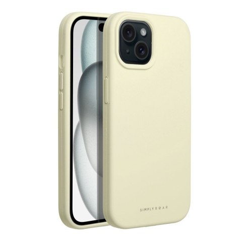 ROAR futerał CLOUD SKIN do IPHONE 15 Jasnożółty