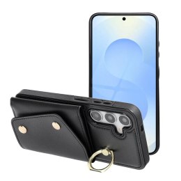 Etui na Samsung A15 5G Wonder z portfelem czarne