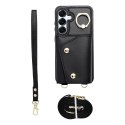 Etui na Samsung A15 5G Wonder z portfelem czarne
