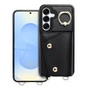 Etui na Samsung S25 EDGE Wonder z portfelem czarne