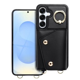 Etui na Samsung S25 EDGE Wonder z portfelem czarne