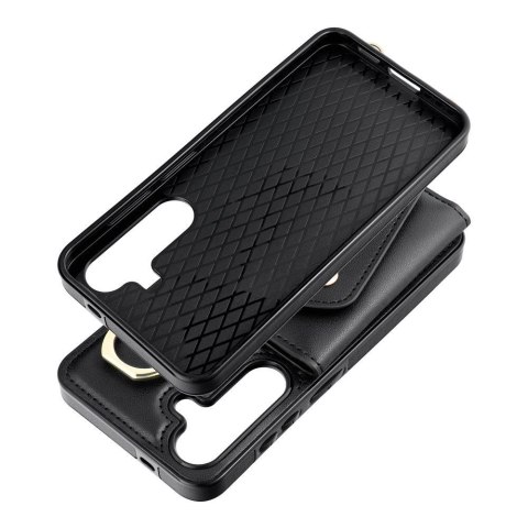 Etui na Samsung S25 EDGE Wonder z portfelem czarne