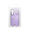 Etui na Samsung S25 EDGE Wonder z portfelem liliowe
