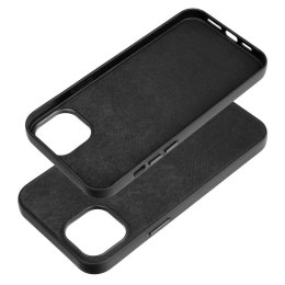 Etui na iPhone 15 PLUS Woven Mag Cover zgodne z MagSafe czarne