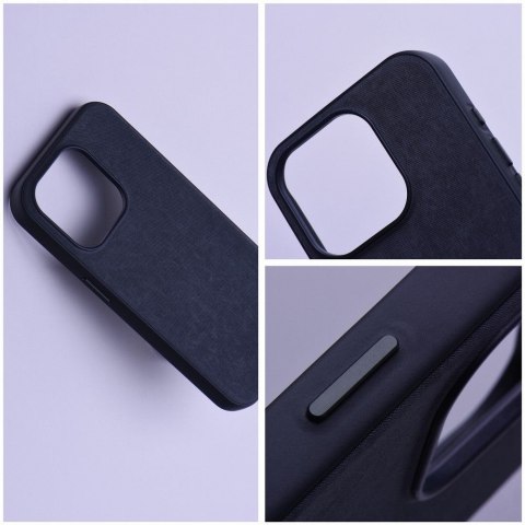 Etui na iPhone 15 PLUS Woven Mag Cover zgodne z MagSafe czarne